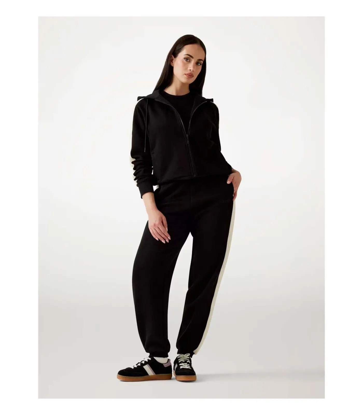GUESS Maryella Full Zip Sweatshirt black Online