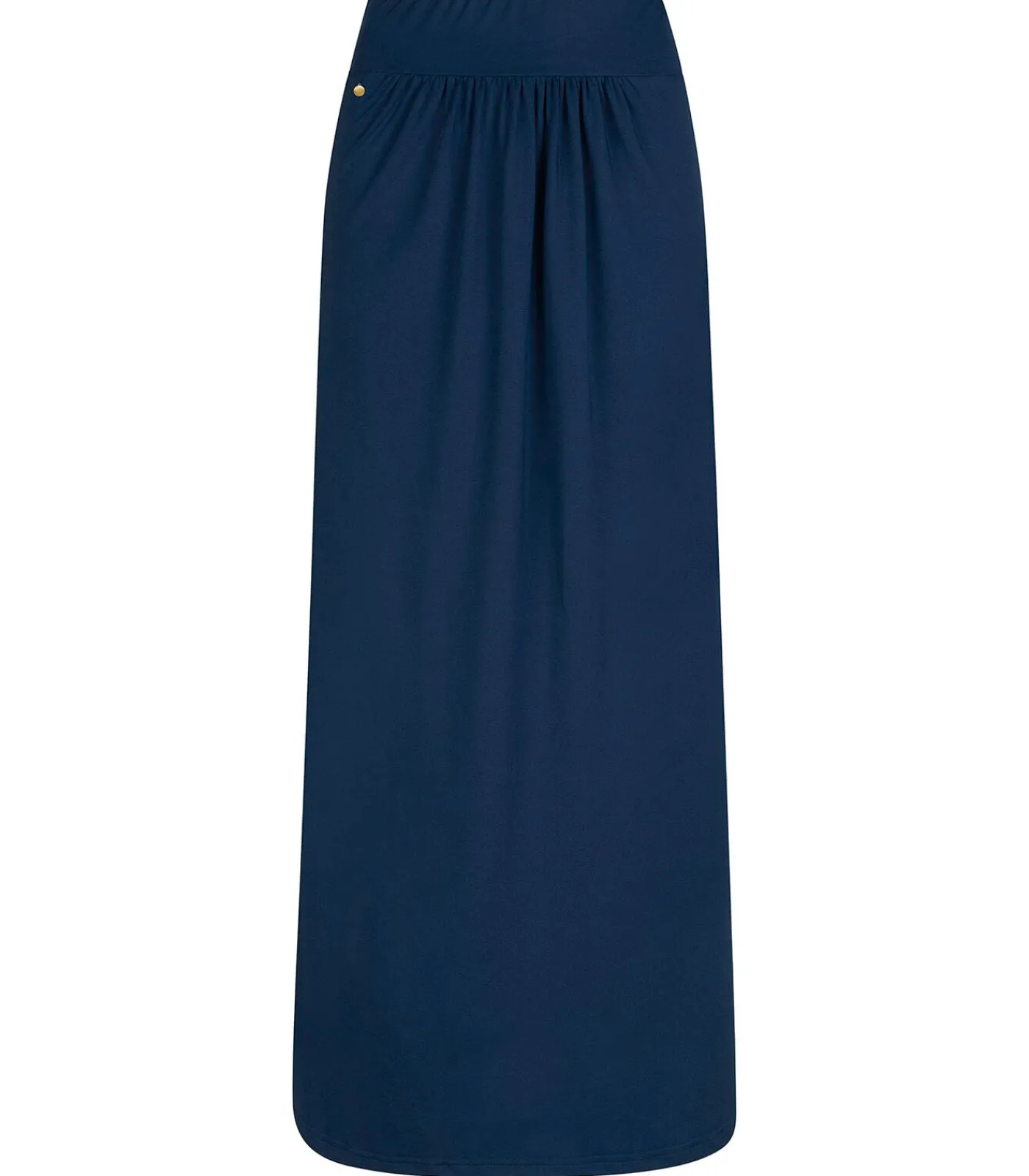 Chic by Lirette Maxi rok Natural - Nachtblauw blue Outlet