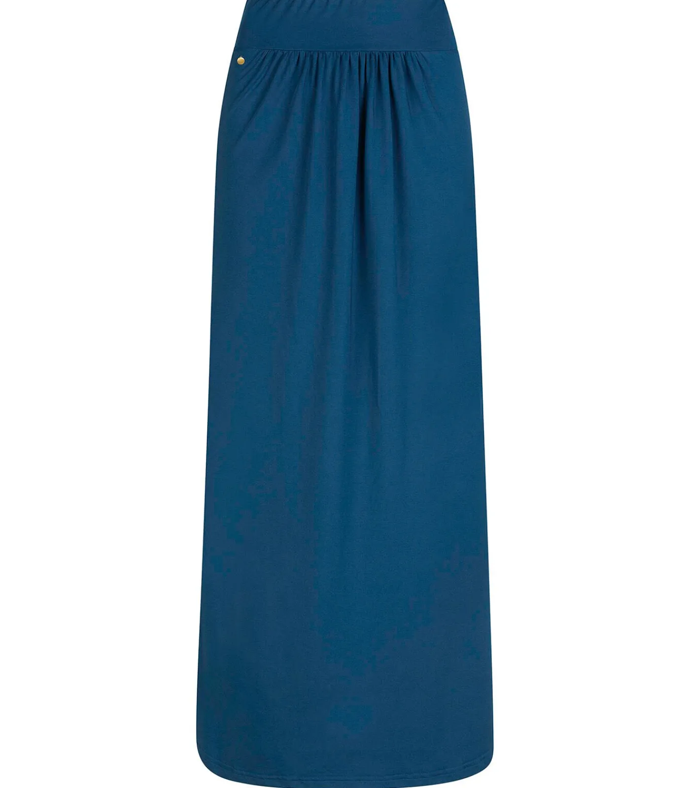 Chic by Lirette Maxi rok Natural - Teal blue New