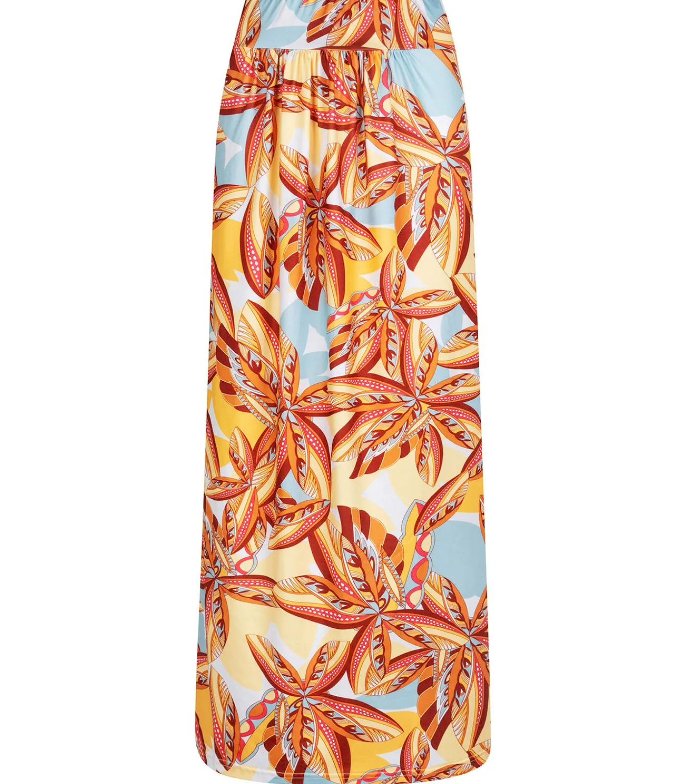 Chic by Lirette Maxi rok Palm - Caribbean Sunrise yellow Best