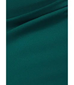 Goddiva Maxi-jurk “Off The Shoulder 3D Puffed Sleeve Sweetheart Maxi Dress” oliveGreen Best