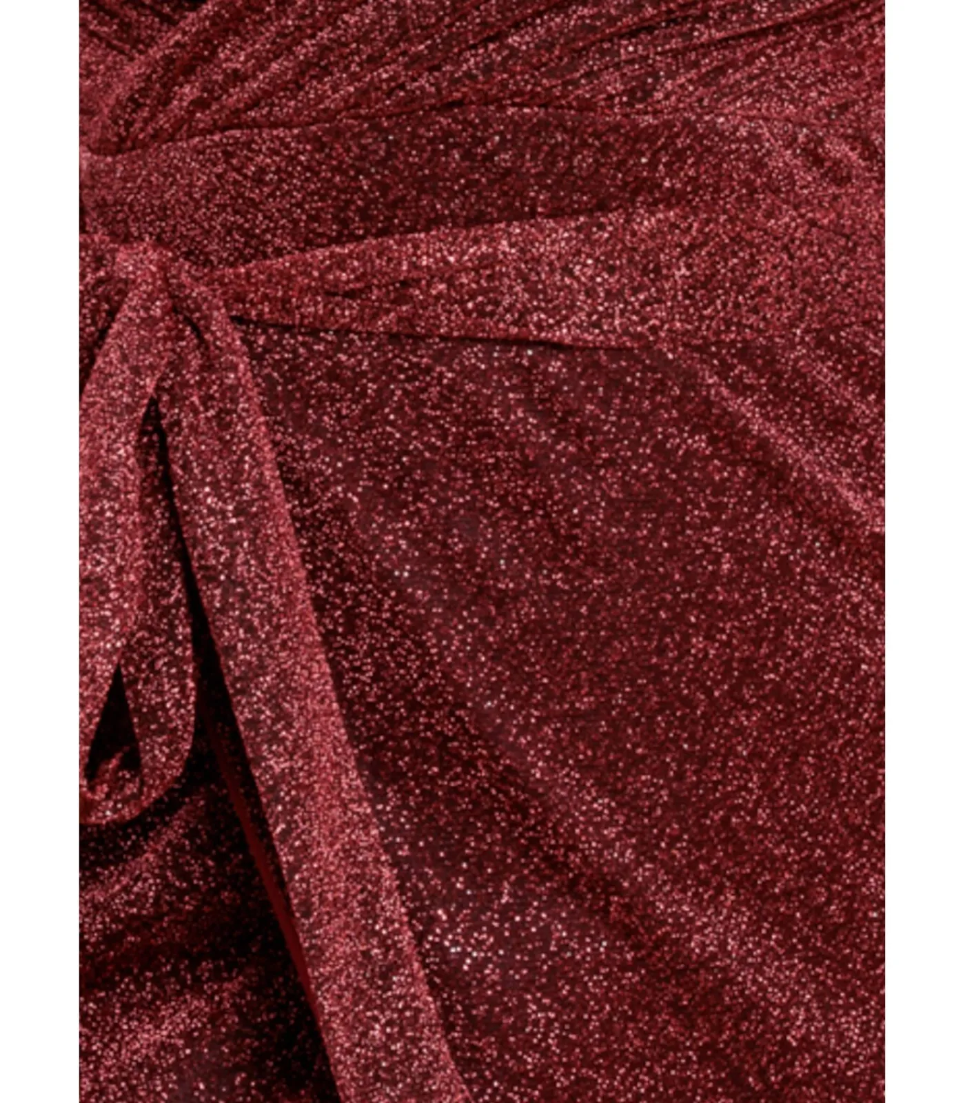 Goddiva Maxi-jurk “Wrap Style Spaghetti Strap Maxi With Split” red Clearance