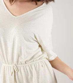 Deeluxe MELIA - Melia jumpsuit met elastische taille white New