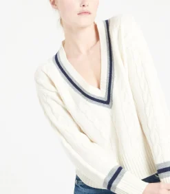 Studio Cashmere8 MIA 10 V-hals trui 6 draads - 100% kasjmier multicolor Clearance