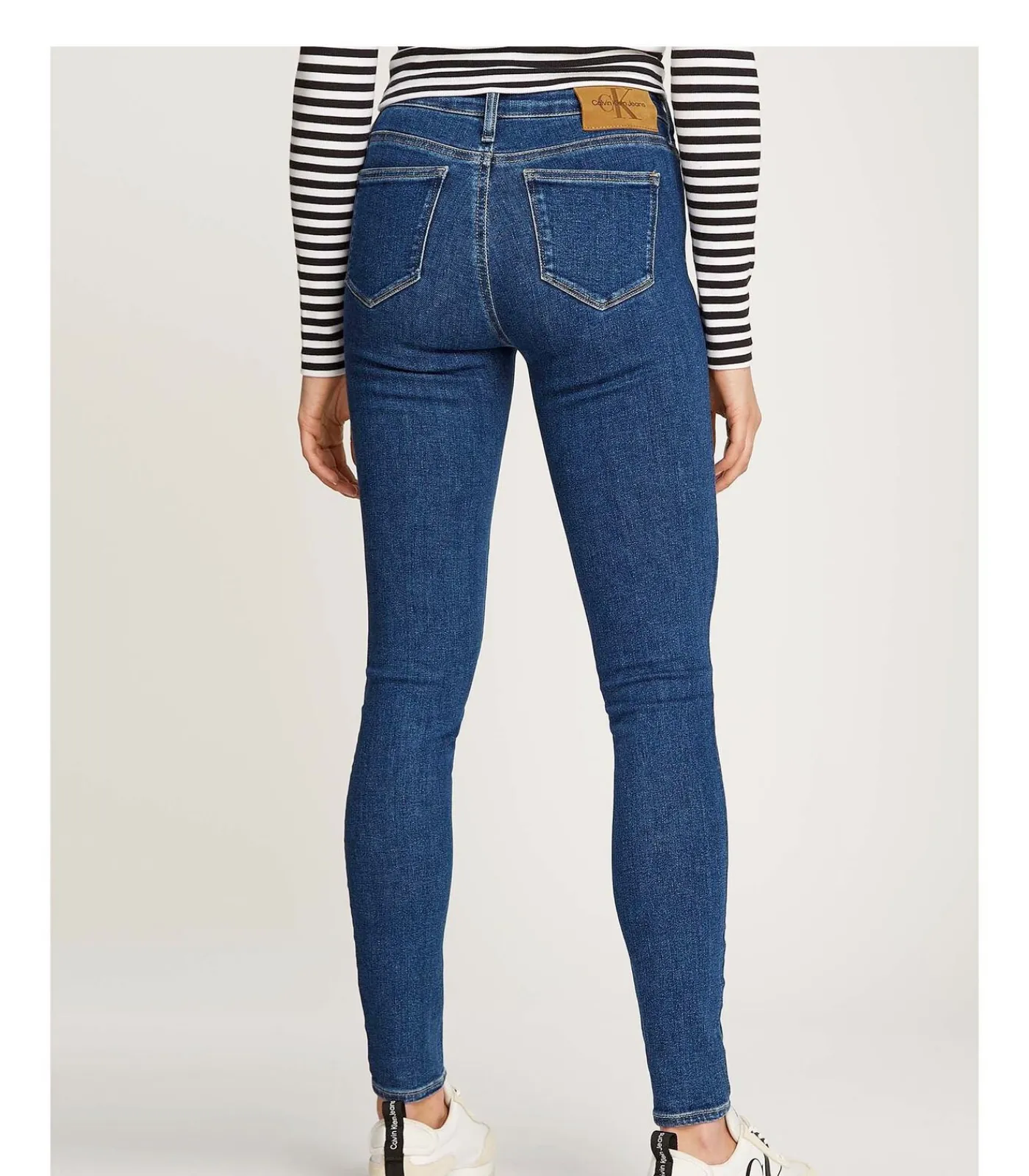 Calvin Klein Jeans Mid Rise Skinny blue Sale