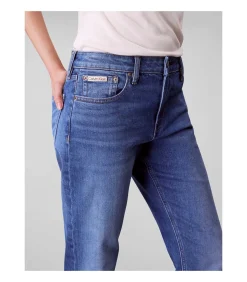 Calvin Klein Jeans Mid Rise Slim Indigo blue Clearance