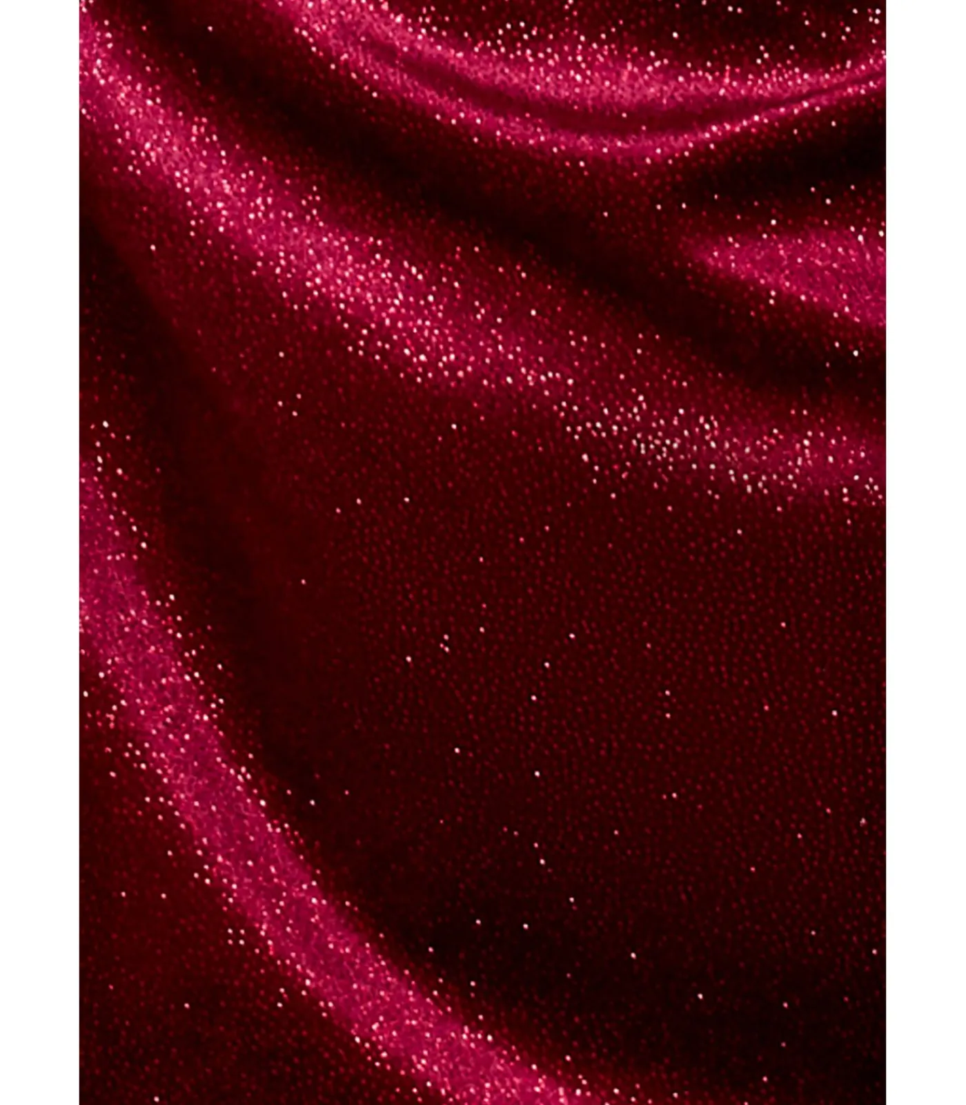Goddiva Midi-jurk “Glitter Velvet Cowl Neck Sheath Midi Dress” darkRed Online