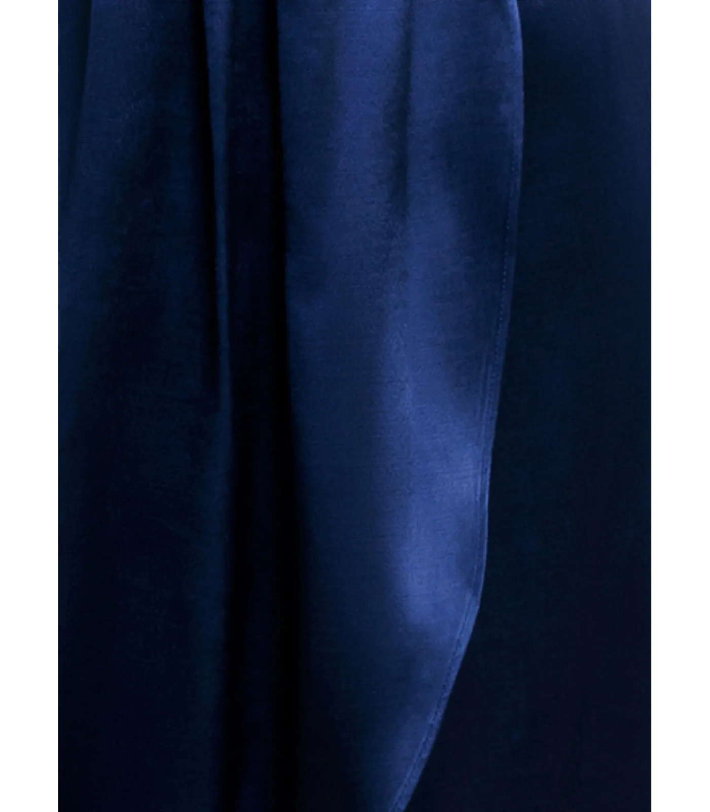 Goddiva Midi-jurk “Satin Viscose Front Wrap Midaxi Dress” darkBlue Clearance