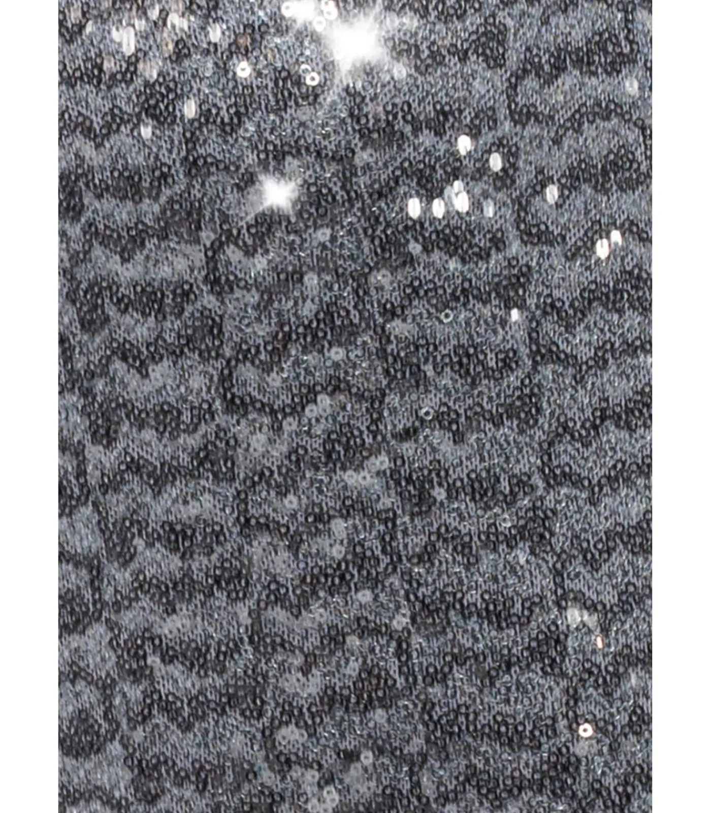 Goddiva Midi-jurk “Sequin Skater Shirt Dress” silver Outlet