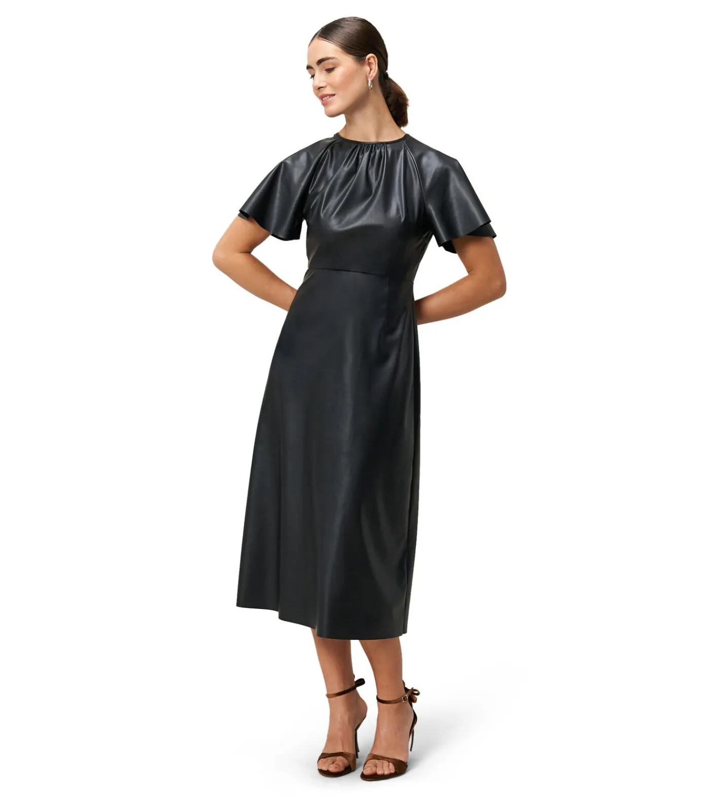 Zero Midikleid black Outlet