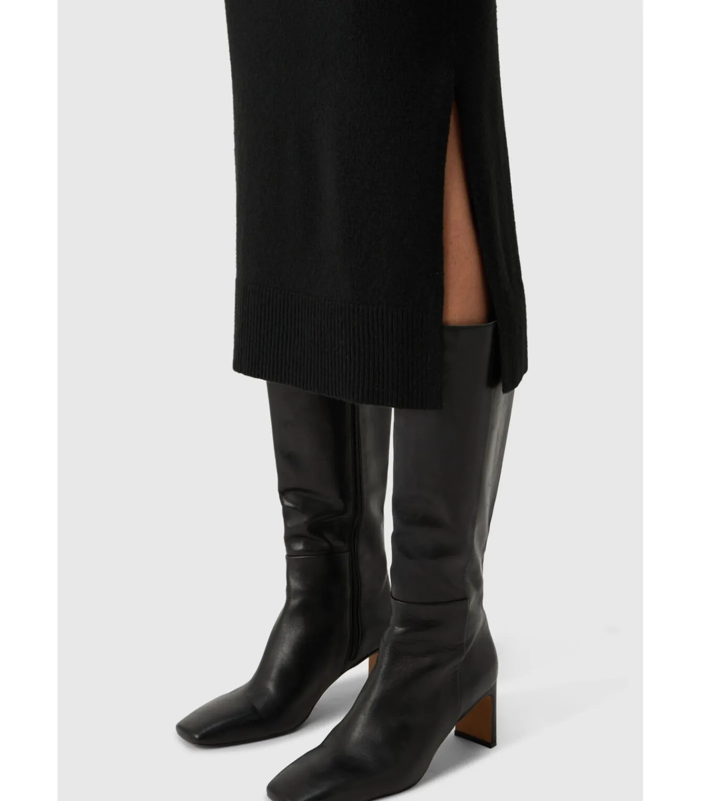 Les Lunes Midi-rok “ALMAA” black Online