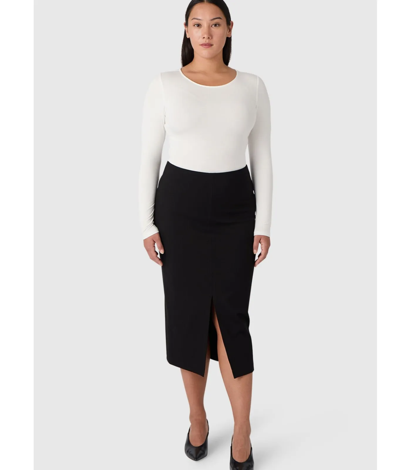 Les Lunes Midi-rok “RIIKA” black Outlet