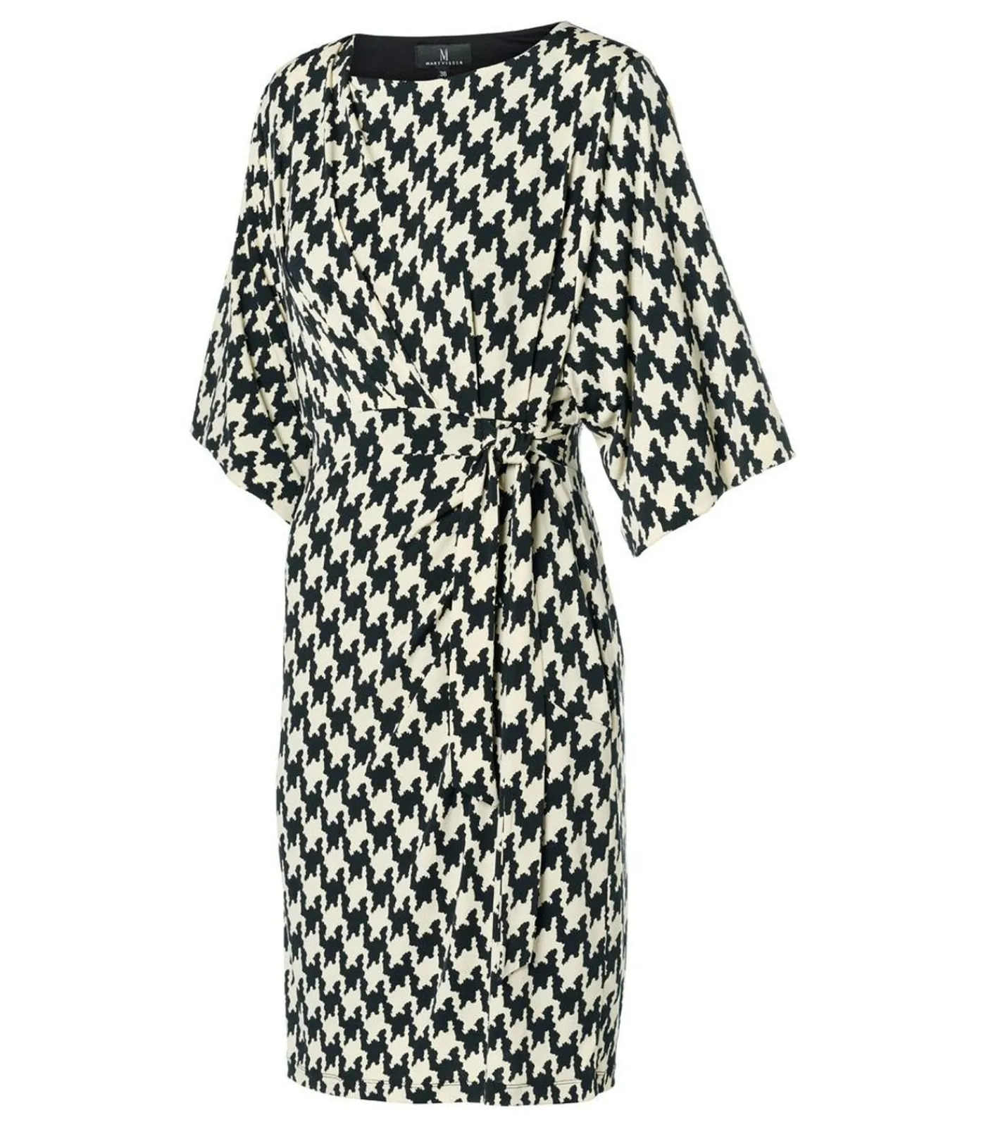 Mart Visser Milan Print Jurk Zwart / Wit blackMulticolor Sale