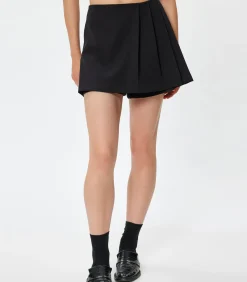 Koton Mini-lengte Normale taille Broekenrots black Hot