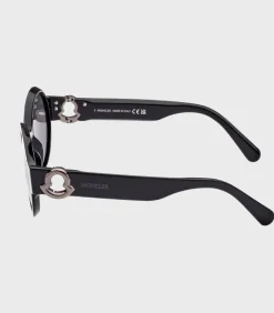 Moncler ML0243 01A Atriom Dames Zonnebril black Online