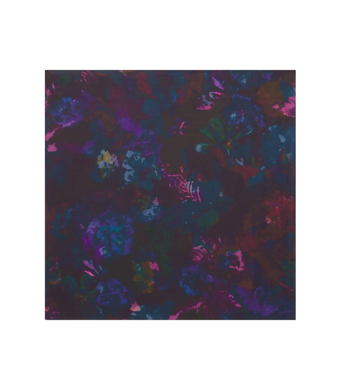 Bolongaro Trevor Modesjaal “FADED FLOWERS” darkPurple Hot