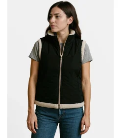 J&JOY Mouwloos damesjack met fleece binnenkant multicolor Clearance