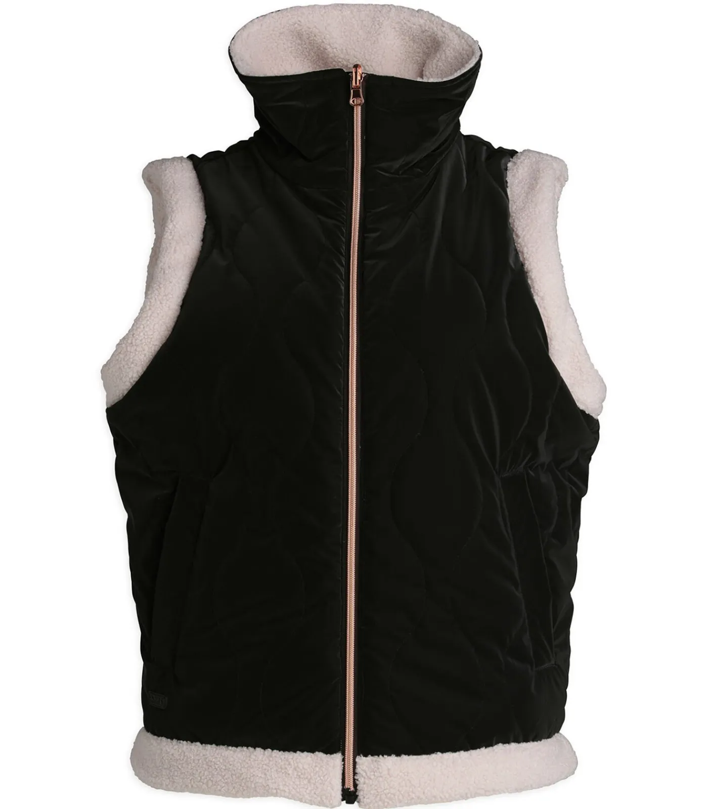J&JOY Mouwloos damesjack met fleece binnenkant multicolor Clearance