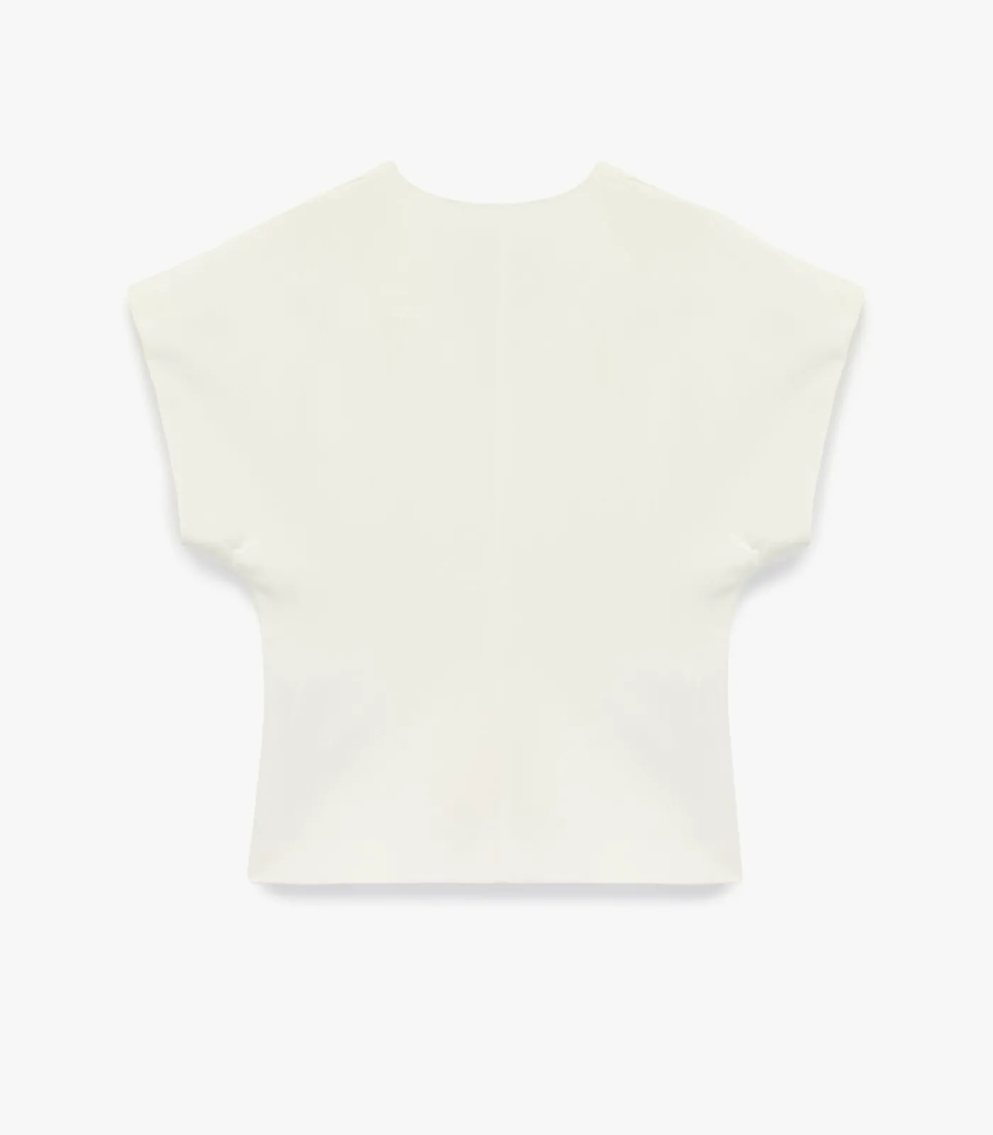 Koton Mouwloze Asymmetrische V-hals Oversized Gilet white Clearance