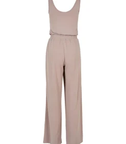Urban Classics Mouwloze jumpsuit modal grote maten vrouwen pink Discount