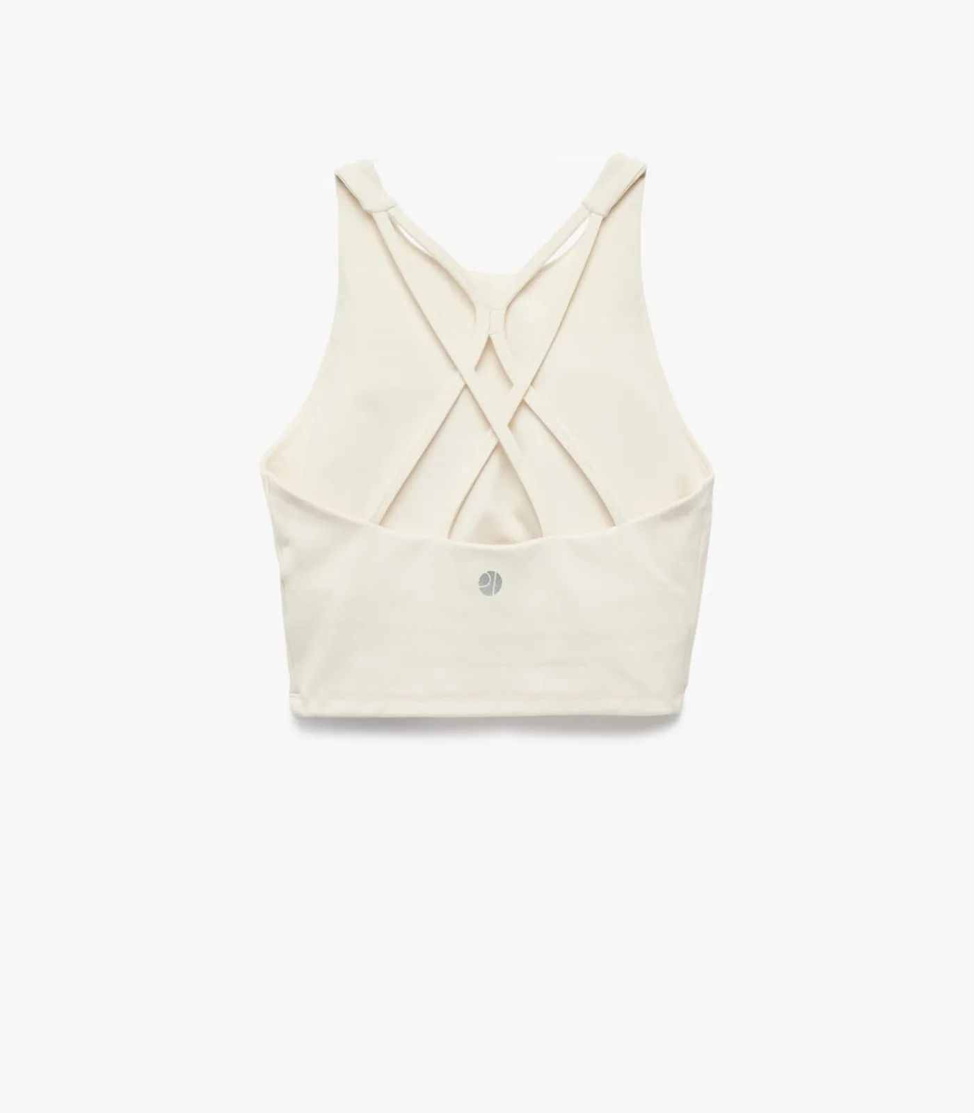 Koton Mouwloze Sporttop Met Kruisbanden white Discount