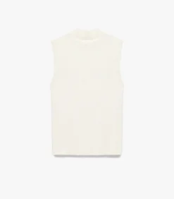 Koton Mouwloze Trui Met Schittering En Hoge Kraag white New