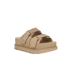 UGG Muil van Goldenstar Hi suède beige Outlet