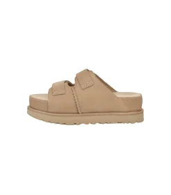 UGG Muil van Goldenstar Hi suède beige Outlet