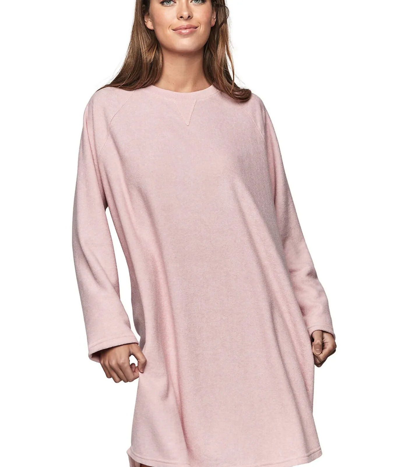 SELMARK Nachthemd met lange mouwen P103 CUDDLY pink