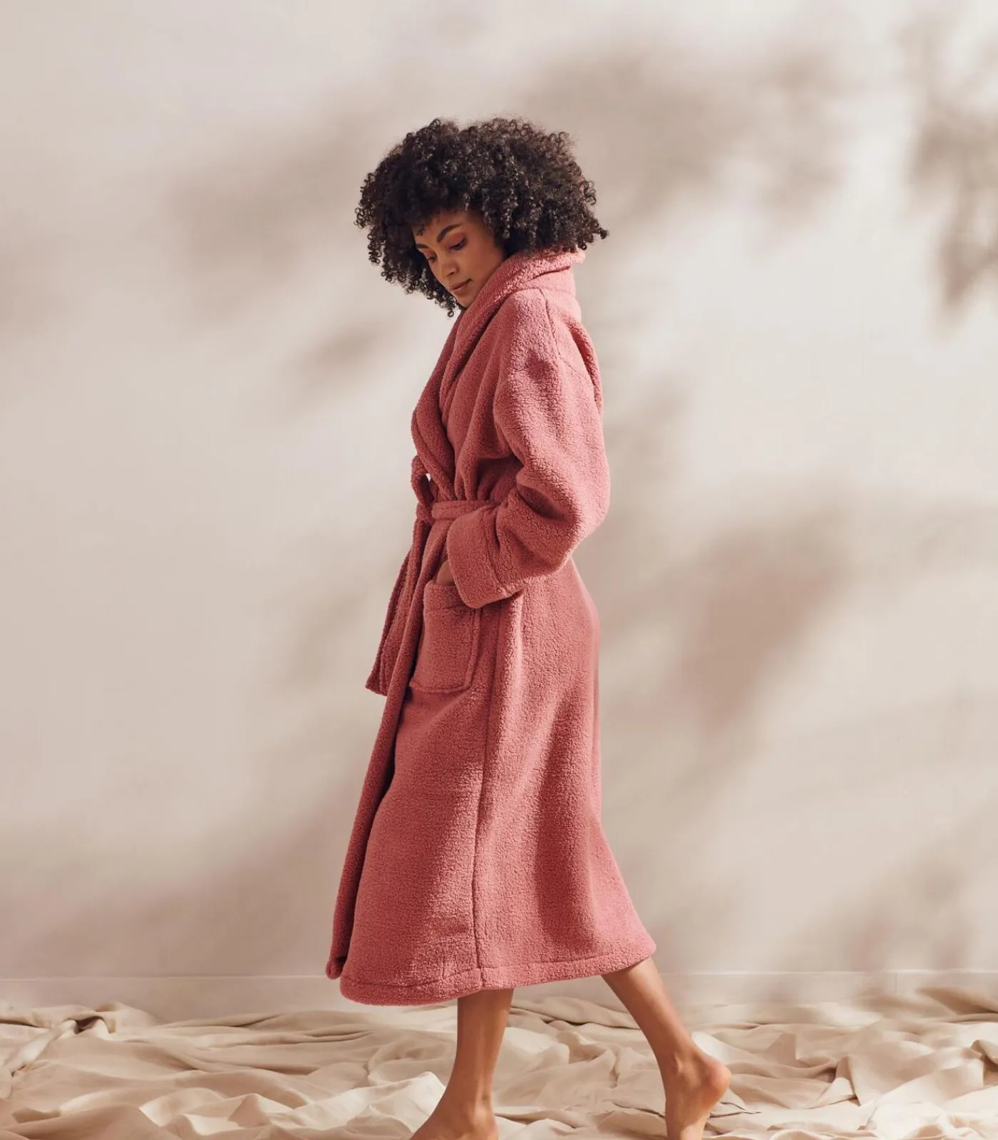 ESSENZA NAMA UNI - Badjas pink New