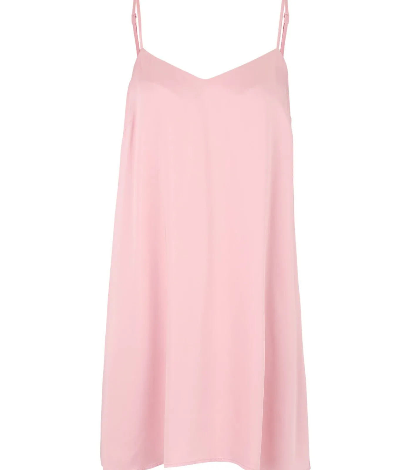 Les Lunes Negligé Halflang “BLOOM Sleep Dress shiny” salmonPink