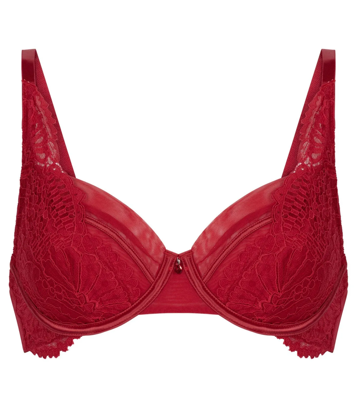 Hunkemöller Niet-voorgevormde beugel bh Whitney red Clearance