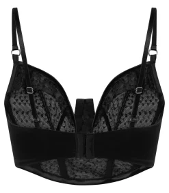 Hunkemöller Niet-voorgevormde longline beugel bh Elle black Best