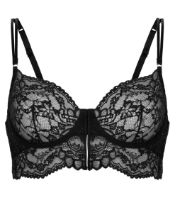 Hunkemöller Niet-voorgevormde longline beugel bh Sabrina black Online
