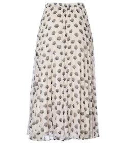 Mart Visser Nikita Plisse Rok Off White offWhite