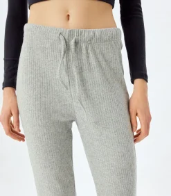 Koton Normale taille Normaal mouw Pyjama'S Gebreide Onderkleding gray New