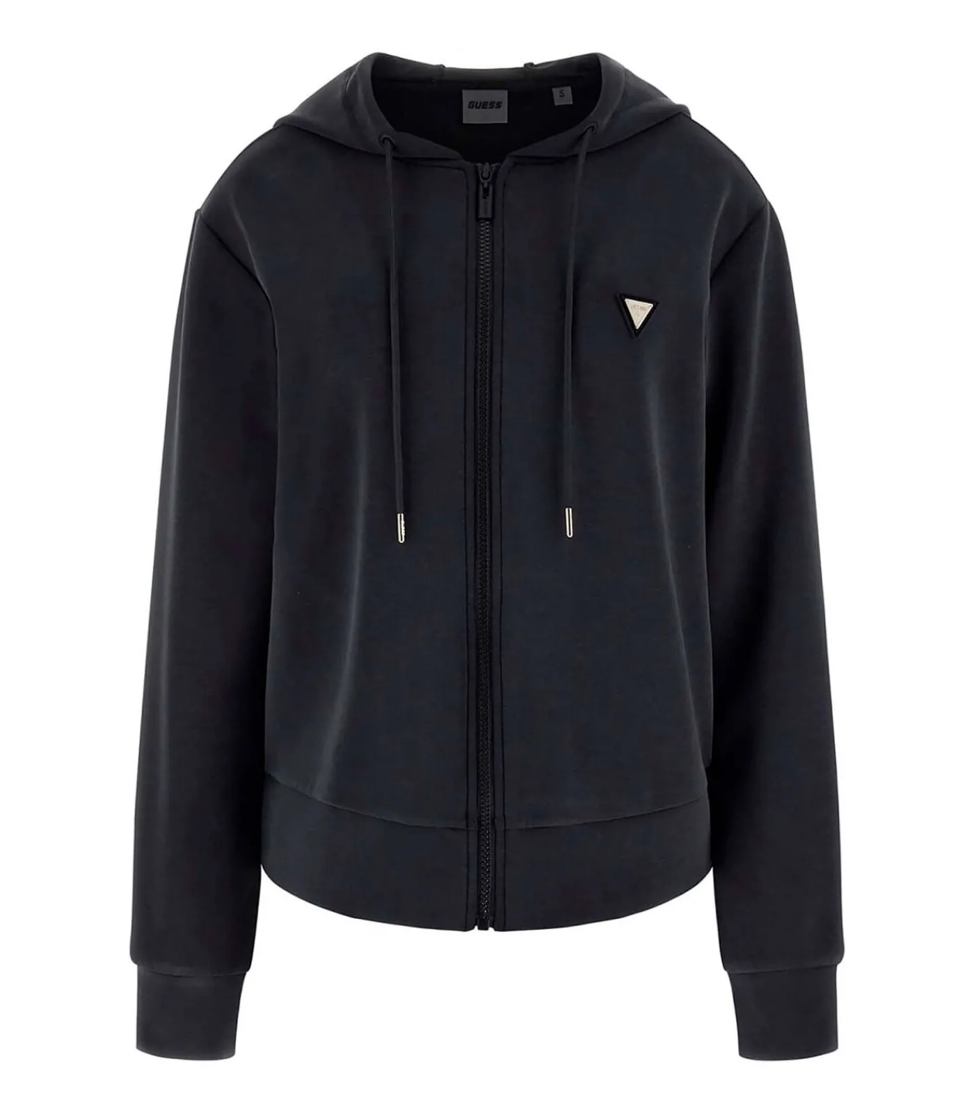 GUESS Olympe Full Zip Hoodie Sweatsh black
