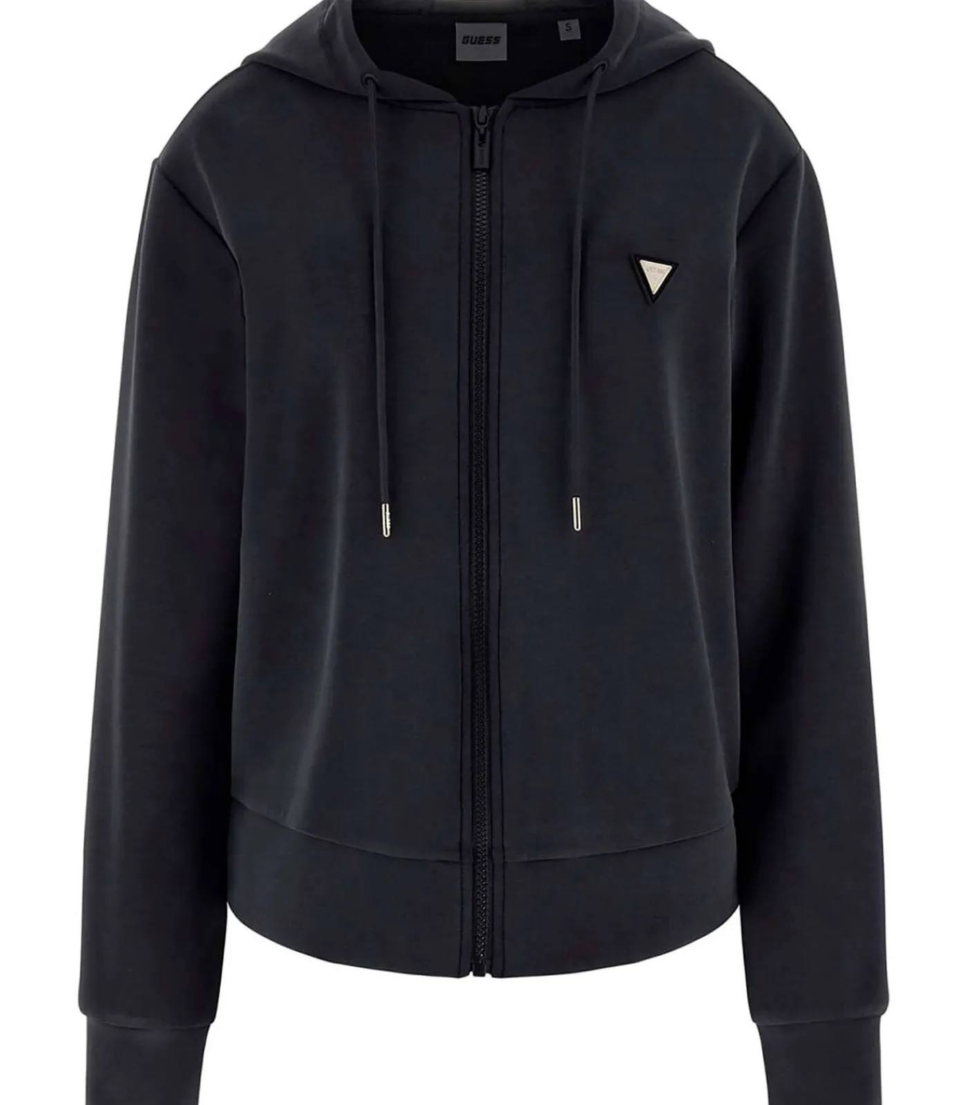 GUESS Olympe Full Zip Hoodie Sweatsh black