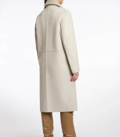 Rino&Pelle Omkeerbare lange jas Berken 44 ivory Sale