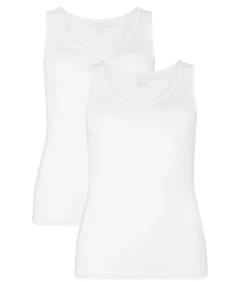 Bamboo basics Onderhemd ANNA Set van 2 white Hot