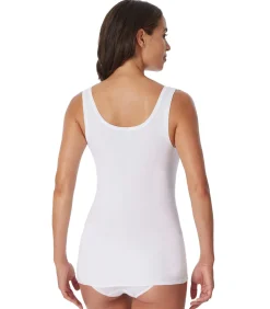 SCHIESSER Onderhemd Cotton Essentials 4P Verpakking van 4 white
