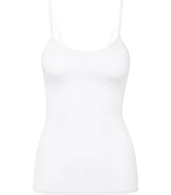 CALIDA Onderhemd Natural Comfort Spaghetti-Top Set van 1 white Sale