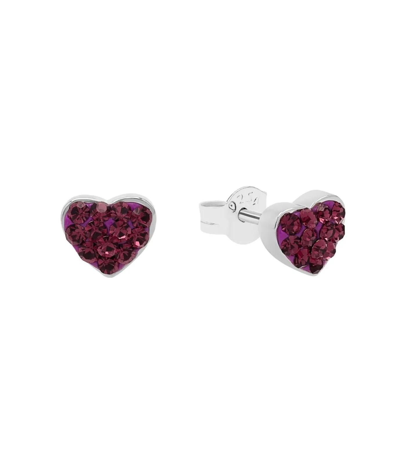 Amor Oorbellen für Damen, 925 Sterling Silber, Preciosa | Herz silver Hot