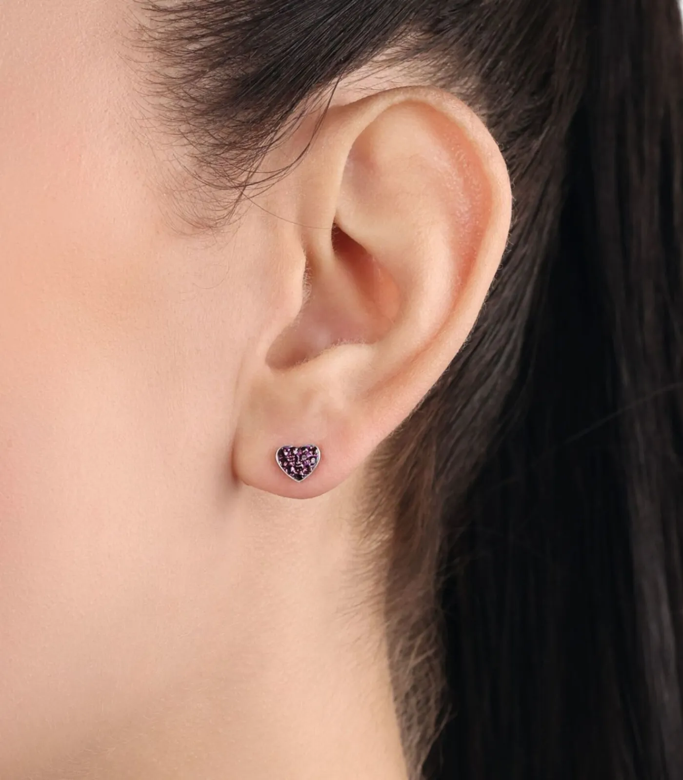 Amor Oorbellen für Damen, 925 Sterling Silber, Preciosa | Herz silver Hot