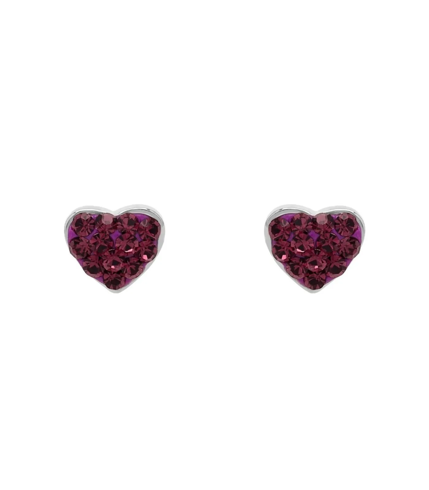 Amor Oorbellen für Damen, 925 Sterling Silber, Preciosa | Herz silver Hot