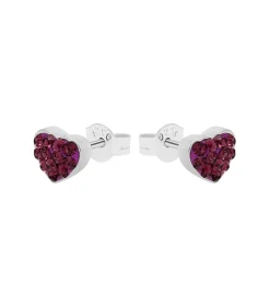 Amor Oorbellen für Damen, 925 Sterling Silber, Preciosa | Herz silver Hot