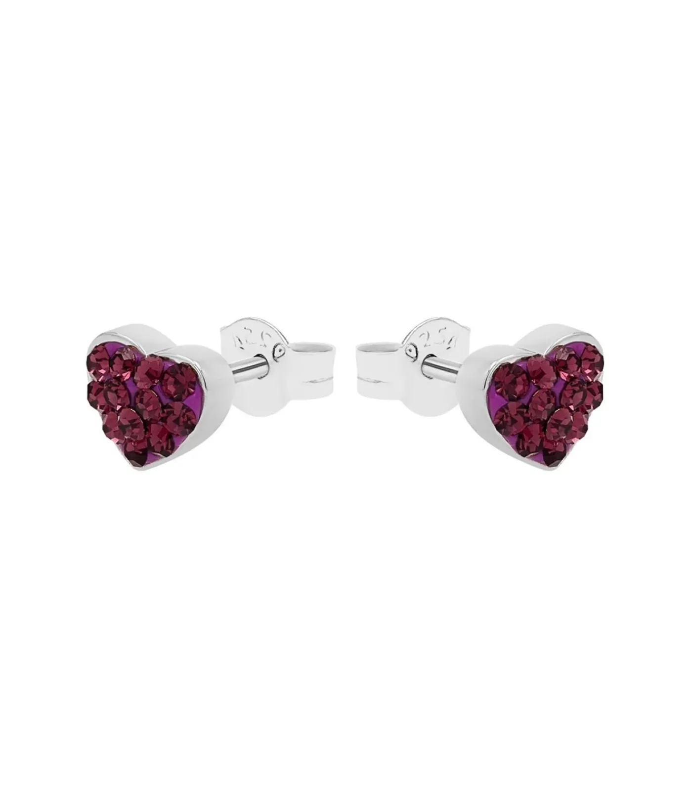 Amor Oorbellen für Damen, 925 Sterling Silber, Preciosa | Herz silver Hot
