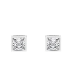 Amor Oorbellen für Damen, 925 Sterling Silber, Zirkonia synth. silver Discount