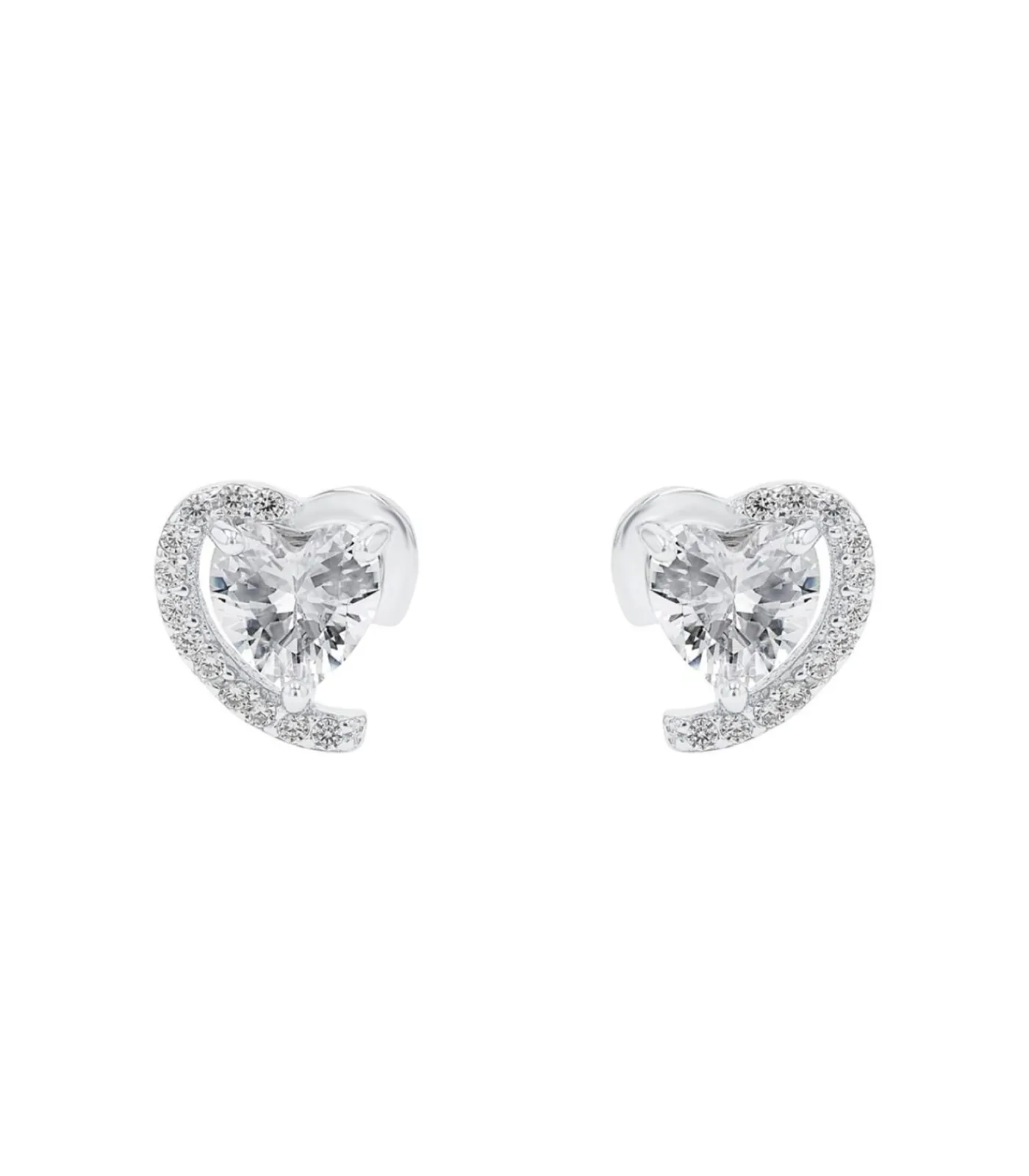 Amor Oorbellen für Damen, 925 Sterling Silber, Zirkonia synth. silver Clearance