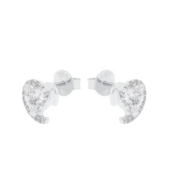 Amor Oorbellen für Damen, 925 Sterling Silber, Zirkonia synth. silver Clearance